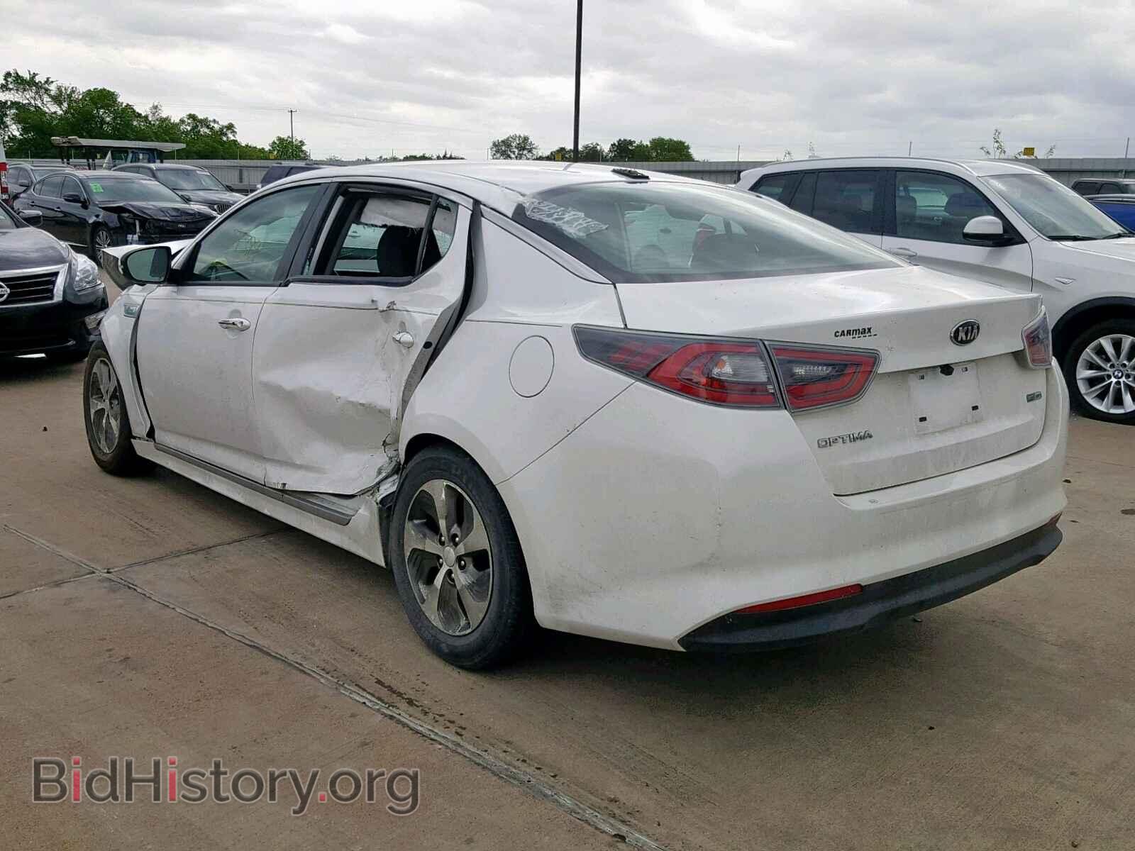 2014 KIA OPTIMA HYB - VIN: KNAGM4AD4E5067042 - Фото 3