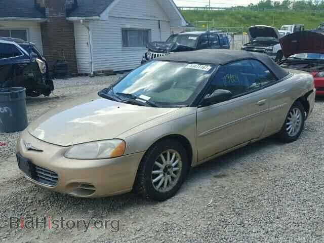 2001 CHRYSLER SEBRING - VIN: 1C3EL45U51N637412 - Фото 2