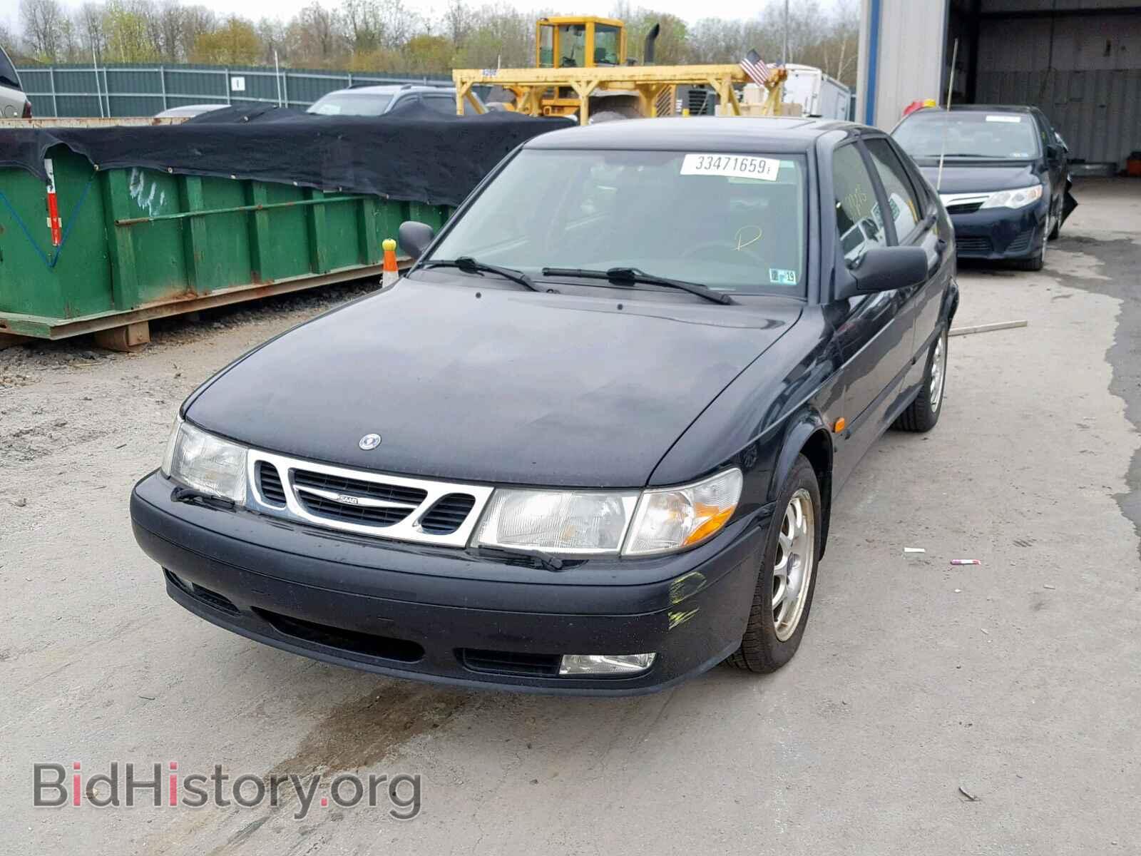 2000 SAAB 9-3 - VIN: YS3DD55H0Y2007072 - Фото 2