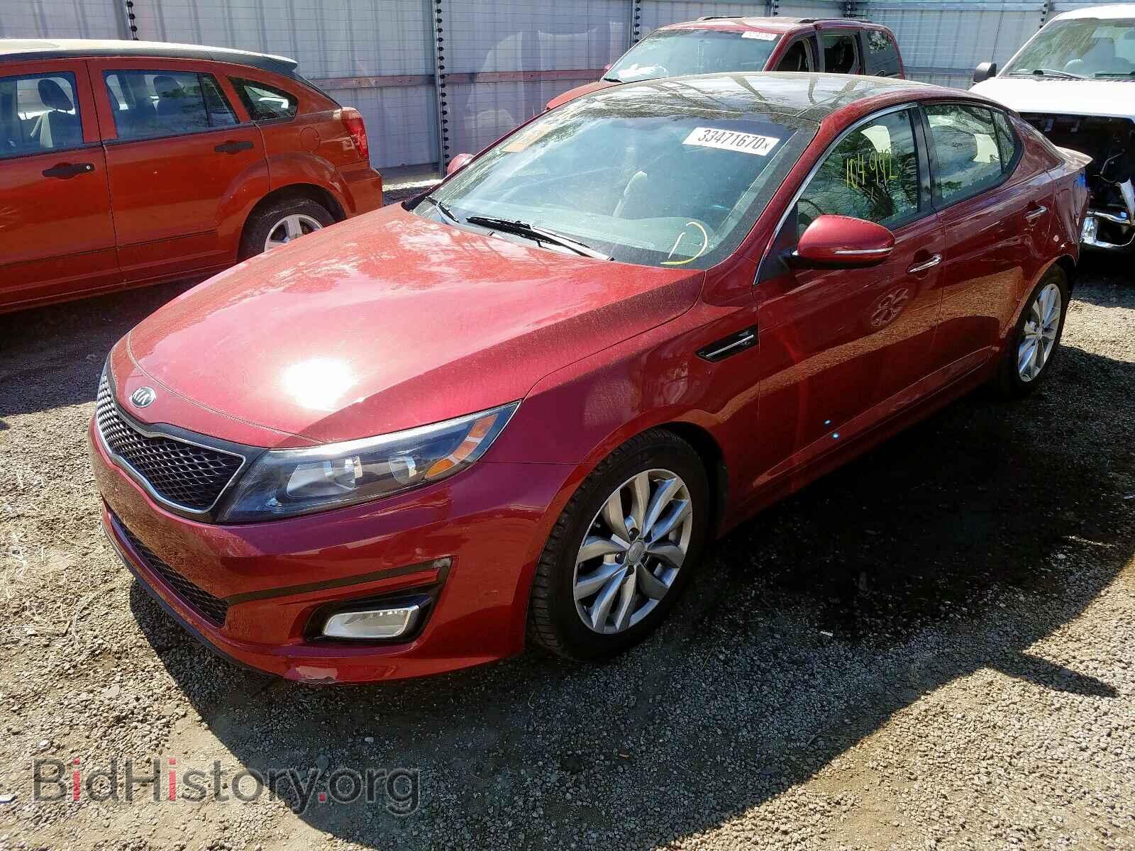 2015 KIA OPTIMA - VIN: 5XXGN4A70FG411960 - Фото 2