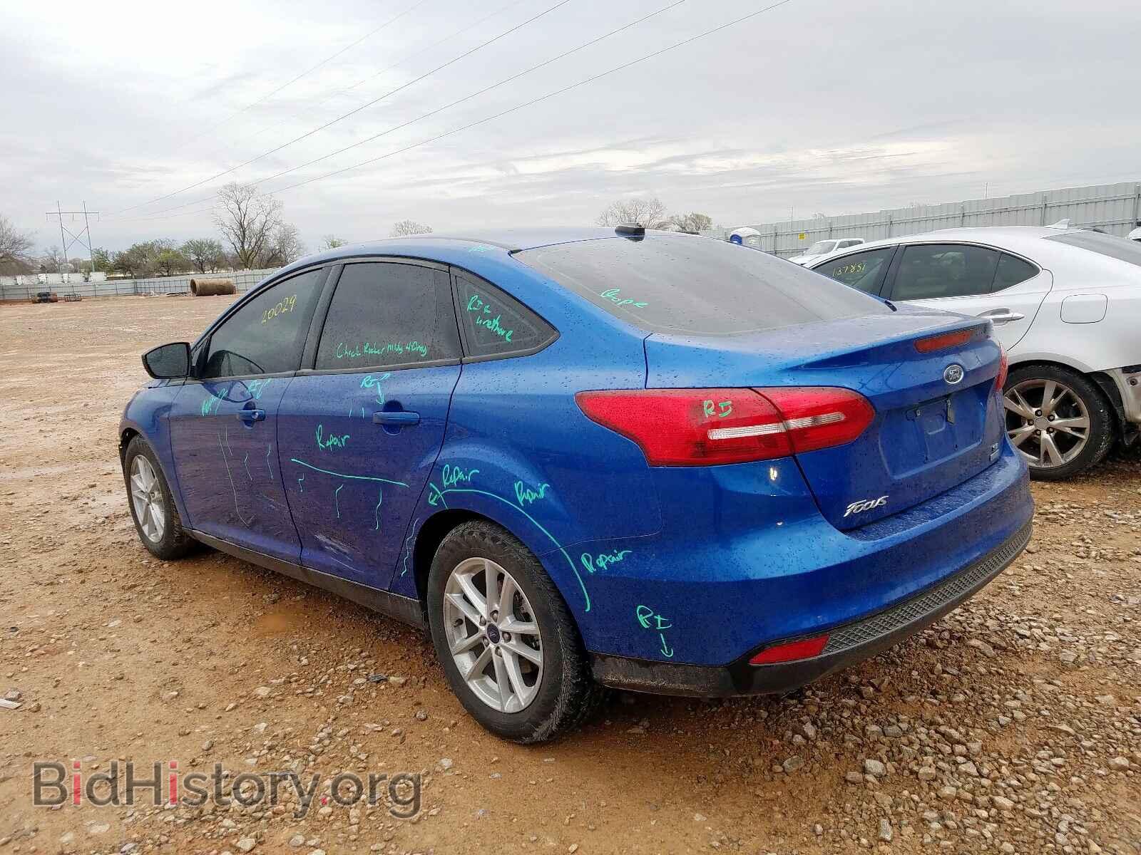 2018 FORD FOCUS - VIN: 1FADP3FE1JL297562 - Фото 3