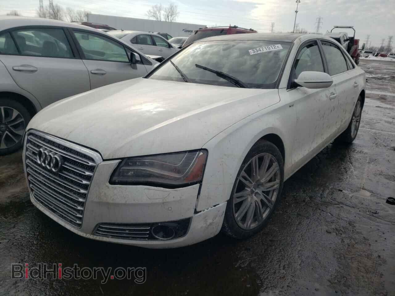 2012 AUDI A8 - VIN: WAUR4AFD8CN012669 - Фото 2