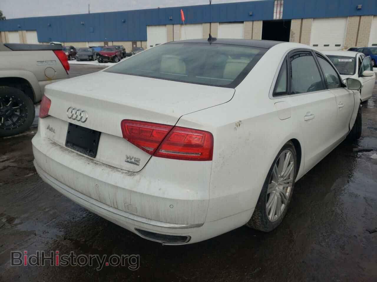 2012 AUDI A8 - VIN: WAUR4AFD8CN012669 - Фото 4