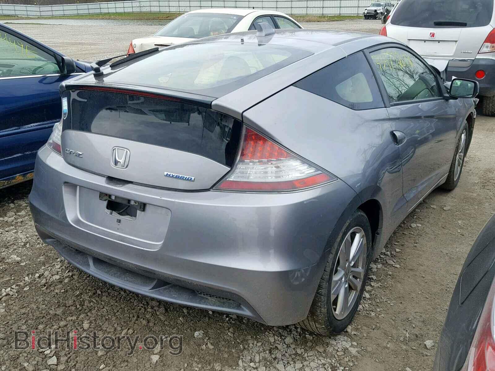 2012 HONDA CR-Z - VIN: JHMZF1C48CS005299 - Фото 4