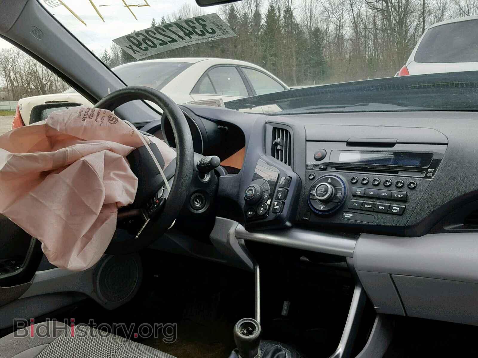 2012 HONDA CR-Z - VIN: JHMZF1C48CS005299 - Фото 9