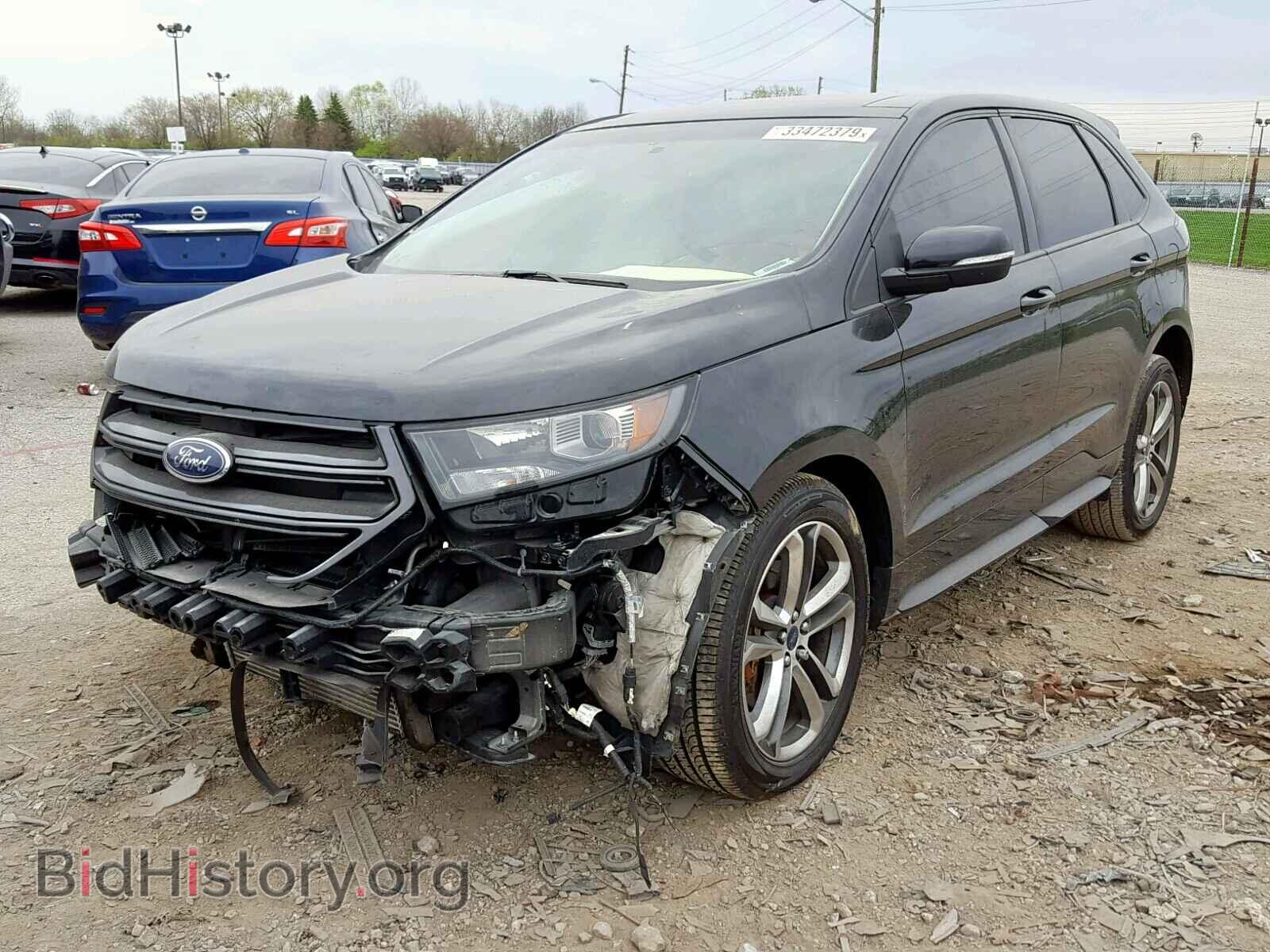2015 FORD EDGE - VIN: 2FMTK4AP5FBB20244 - Фото 2