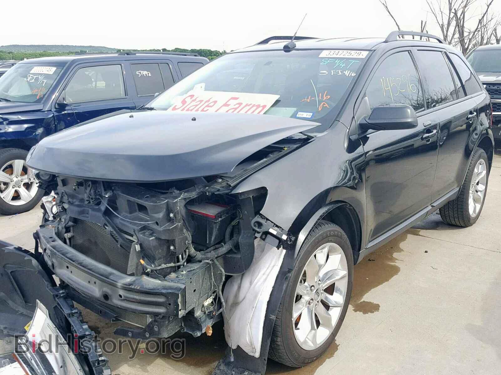 2013 FORD EDGE SEL - VIN: 2FMDK3JC3DBA25786 - Фото 2