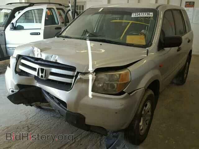 2006 HONDA PILOT - VIN: 2HKYF181X6H554789 - Фото 2