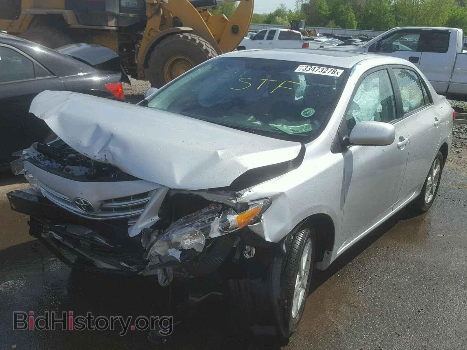 2013 TOYOTA COROLLA BA - VIN: 2T1BU4EEXDC999506 - Фото 2