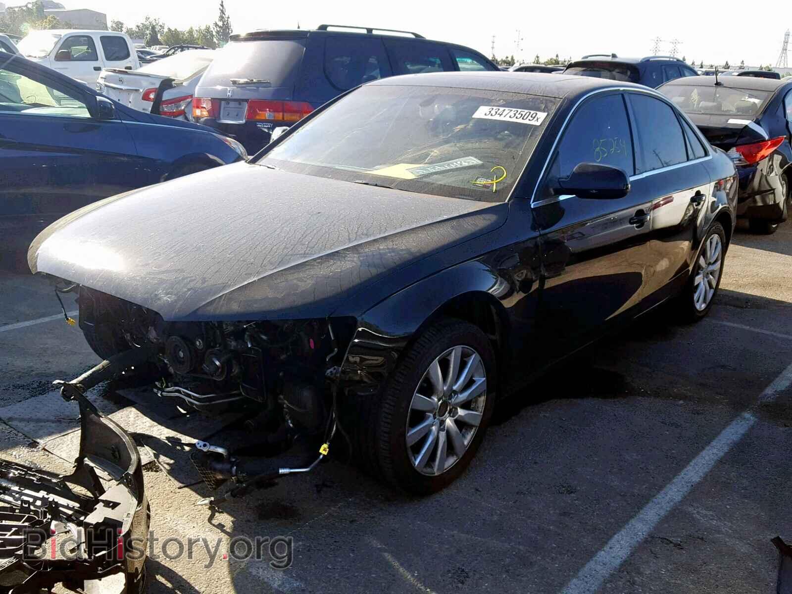 2013 AUDI A4 - VIN: WAUAFAFL6DN017238 - Фото 2
