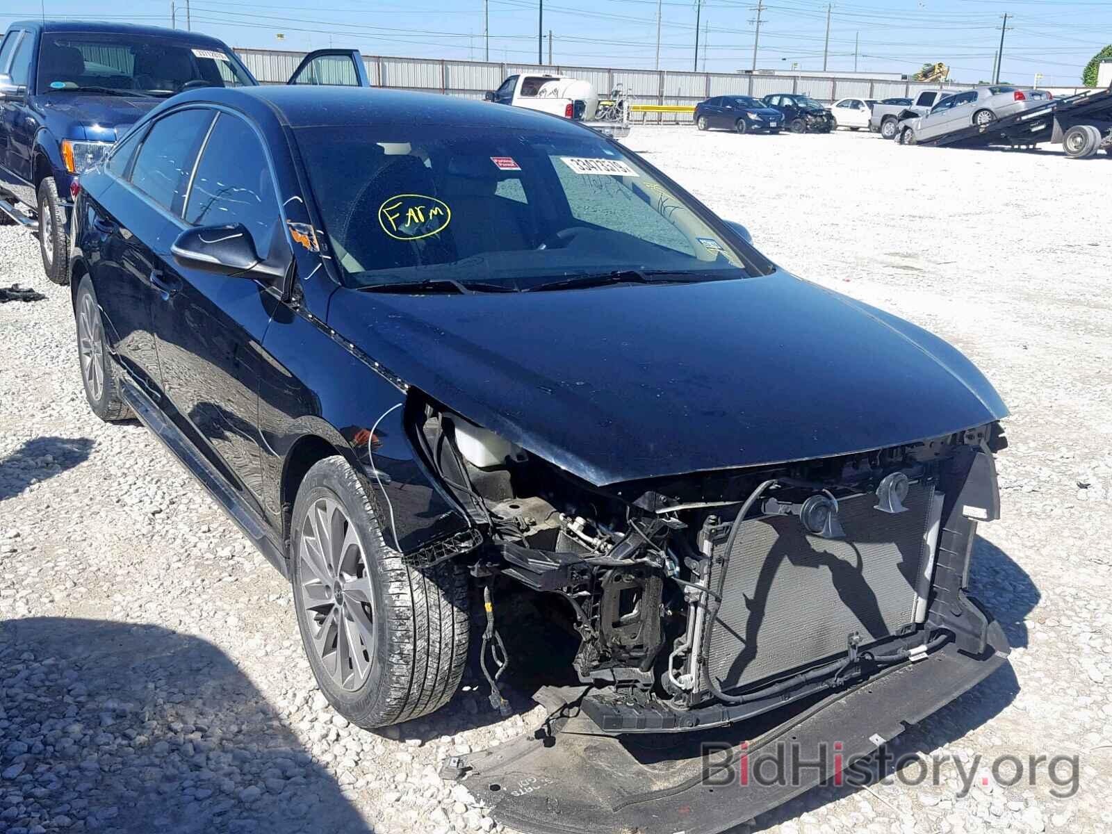 Photo 5NPE34AF2FH036839 - HYUNDAI SONATA 2015