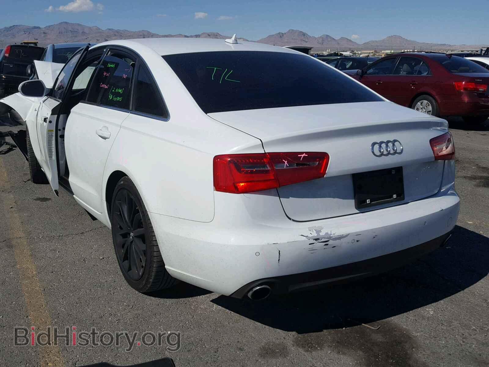 2012 AUDI A6 - VIN: WAUGGAFC6CN046731 - Фото 3