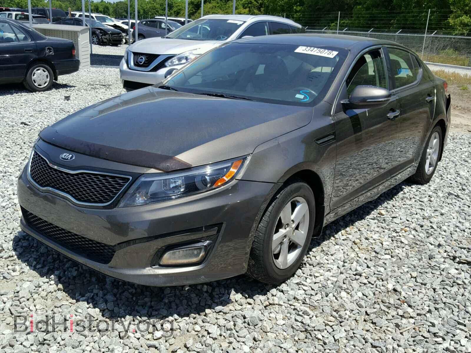 2014 KIA OPTIMA - VIN: 5XXGM4A71EG284590 - Фото 2