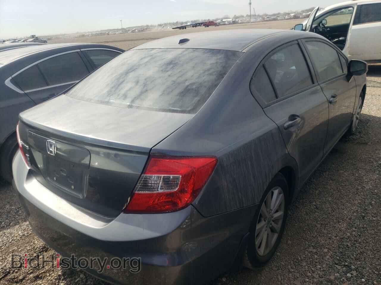 2012 HONDA CIVIC - VIN: 2HGFB2F93CH522676 - Фото 4