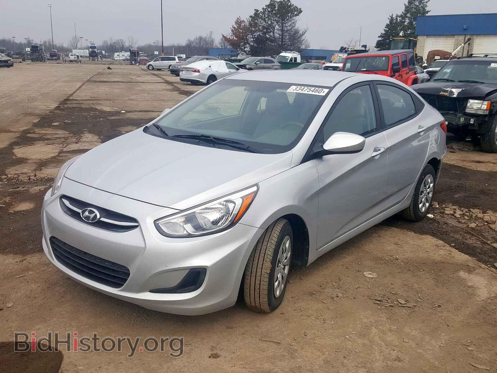 2016 HYUNDAI ACCENT - VIN: KMHCT4AE1GU128199 - Фото 2