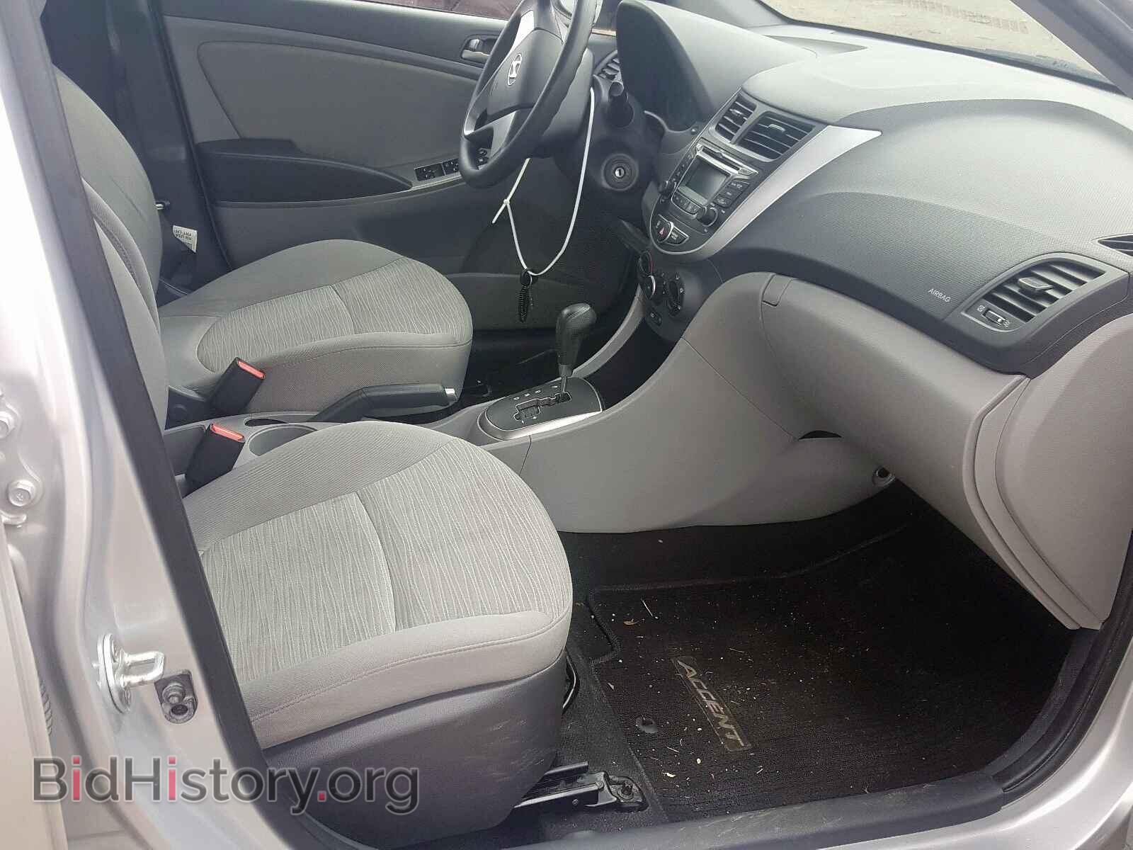 2016 HYUNDAI ACCENT - VIN: KMHCT4AE1GU128199 - Фото 5