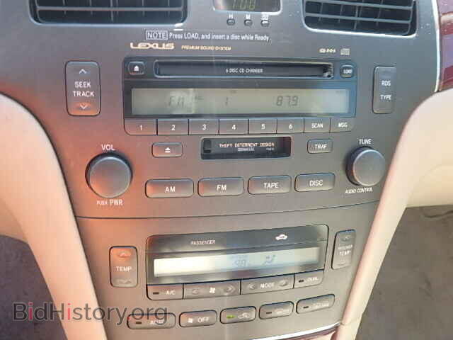 2002 LEXUS ES300 - VIN: JTHBF30G825009376 - Фото 9