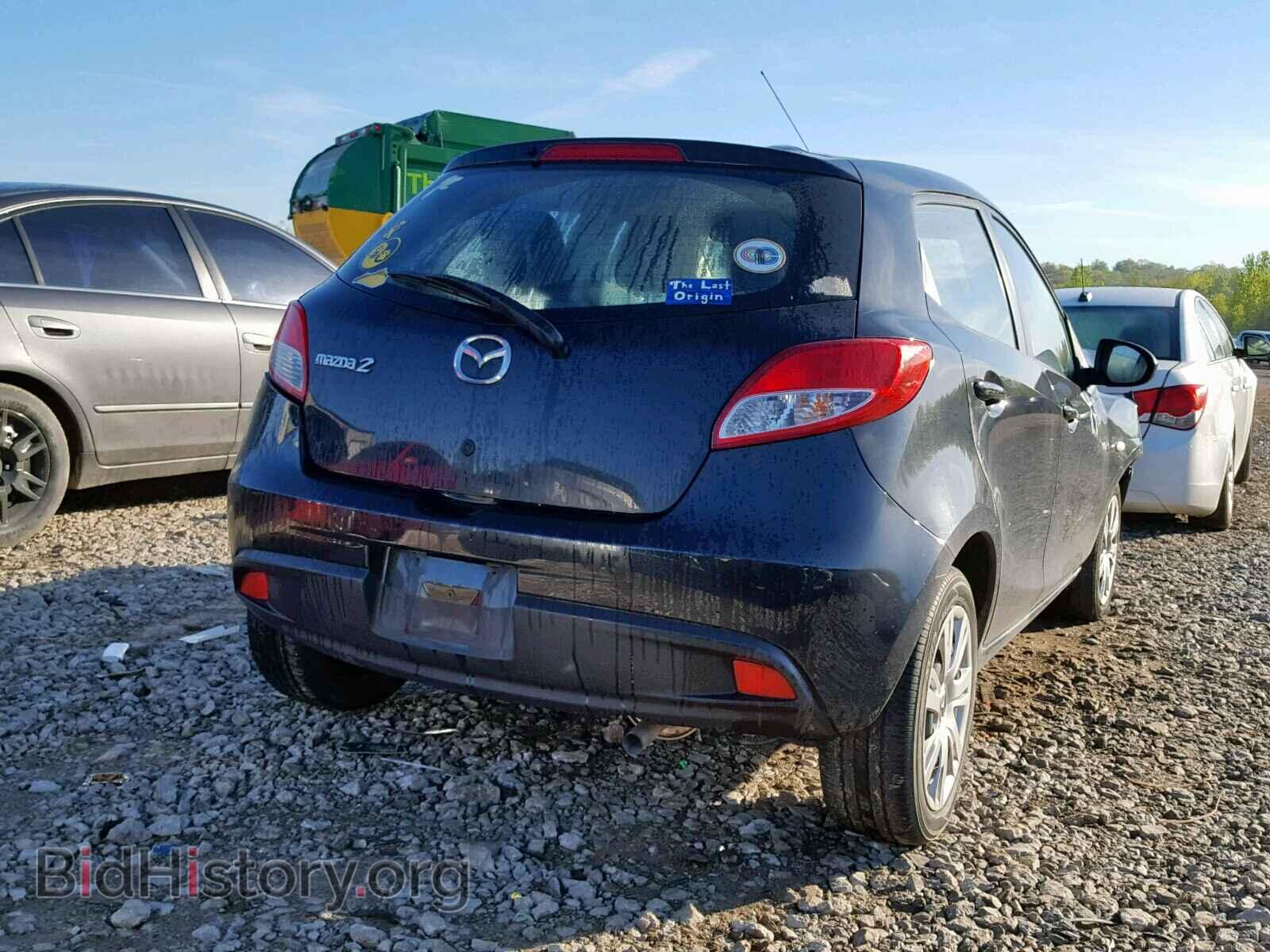 2014 MAZDA 2 - VIN: JM1DE1KY8E0183201 - Фото 4