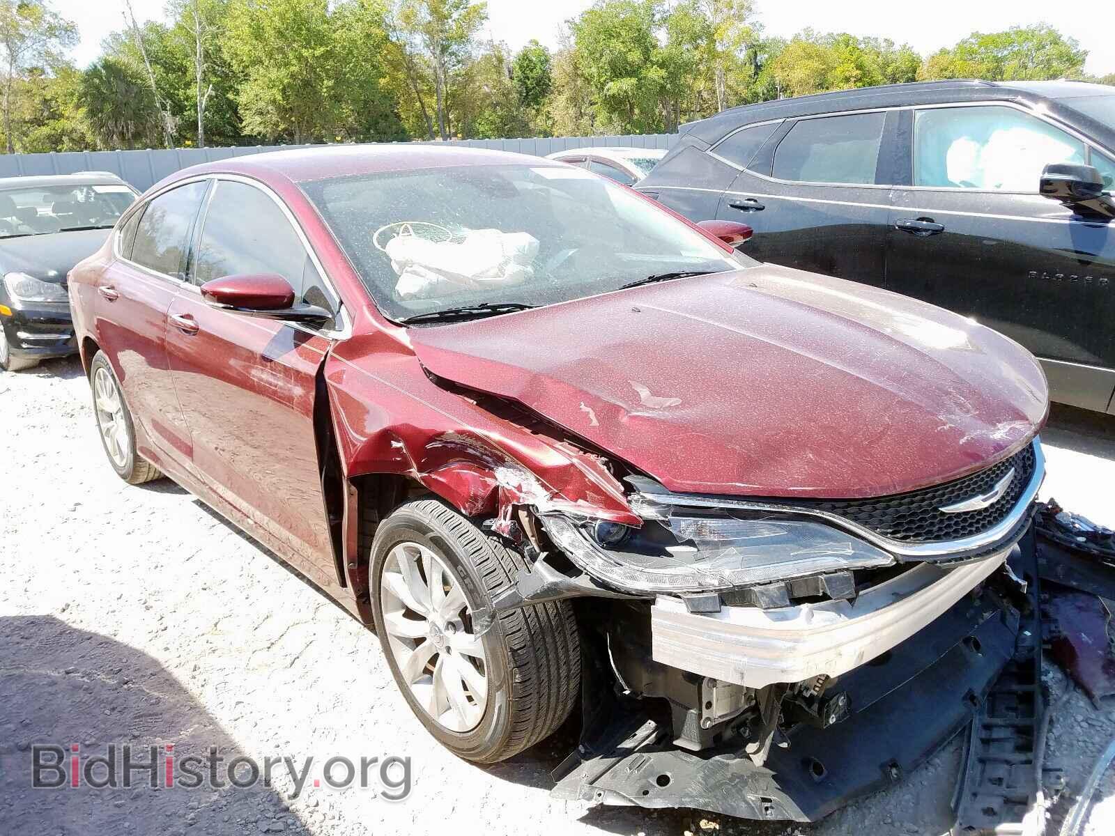 Фотография 1C3CCCCB3FN539070 - CHRYSLER 200 2015