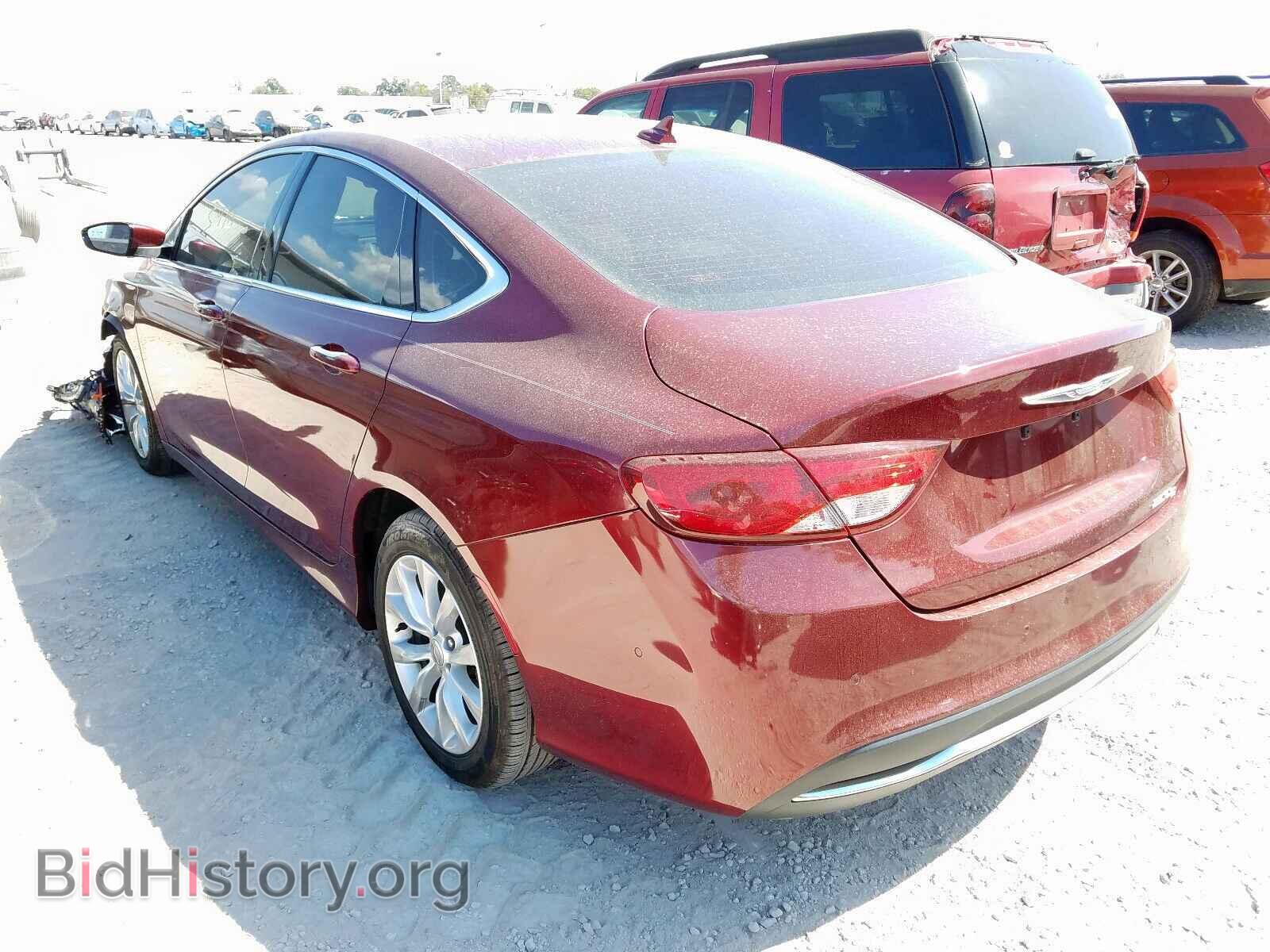2015 CHRYSLER 200 - VIN: 1C3CCCCB3FN539070 - Фото 3