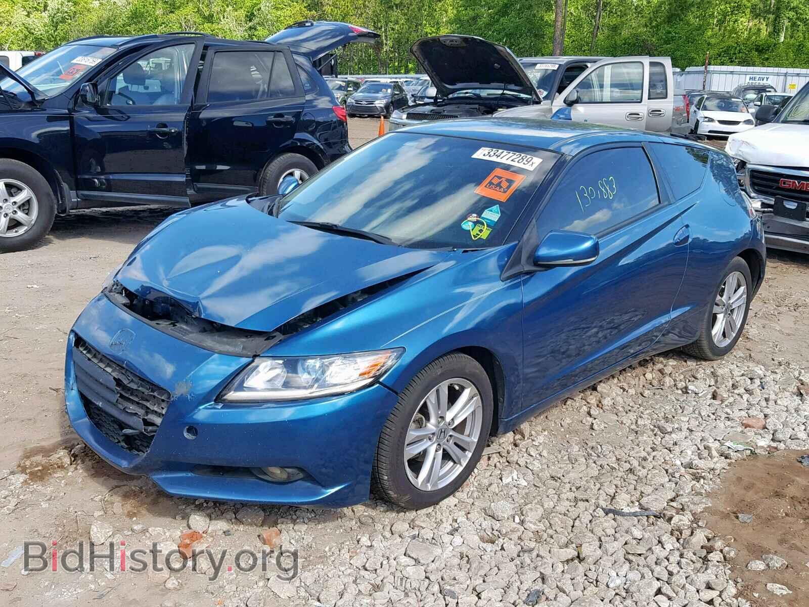 2012 HONDA CR-Z - VIN: JHMZF1D65CS003400 - Фото 2
