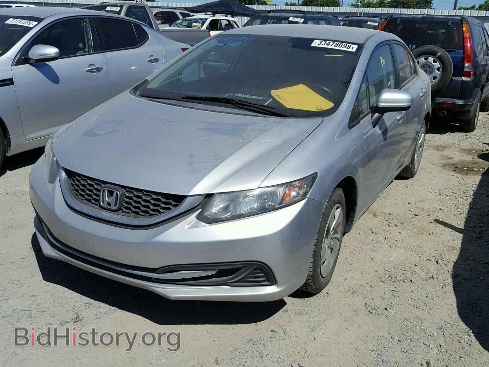 2014 Honda CIVIC (VIN 19XFB2F5XEE218514) — фото 2 из 10