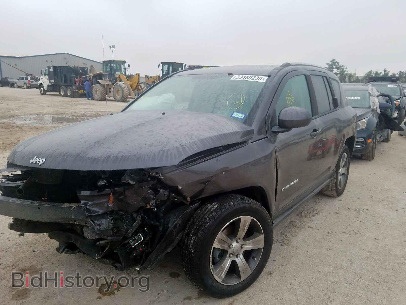 2016 JEEP COMPASS - VIN: 1C4NJCEA3GD716223 - Фото 2