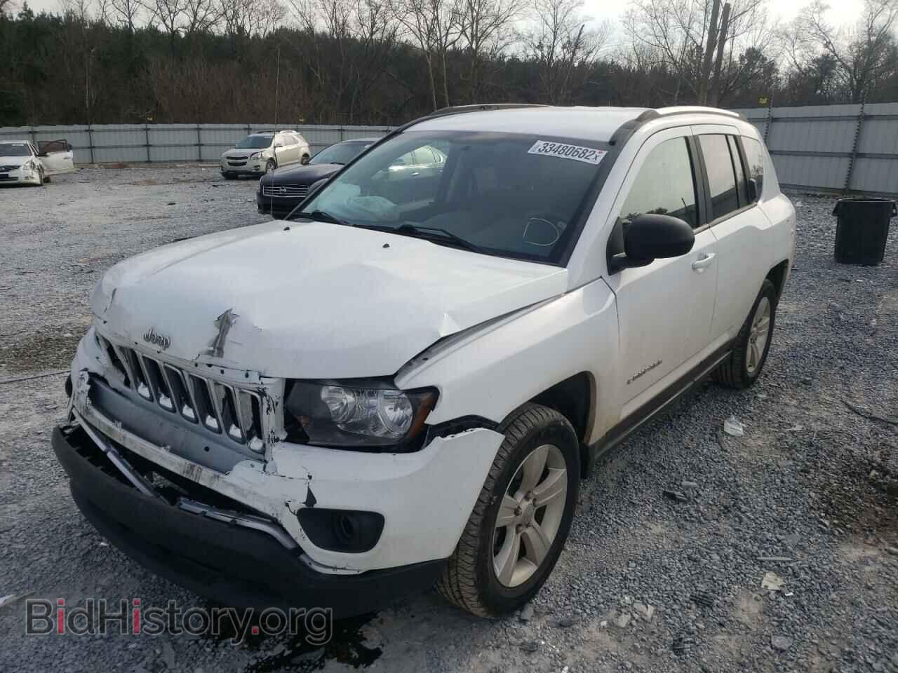 2014 JEEP COMPASS - VIN: 1C4NJCBB0ED648036 - Фото 2