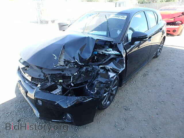 2013 LEXUS CT 200 - VIN: JTHKD5BH2D2169412 - Фото 2