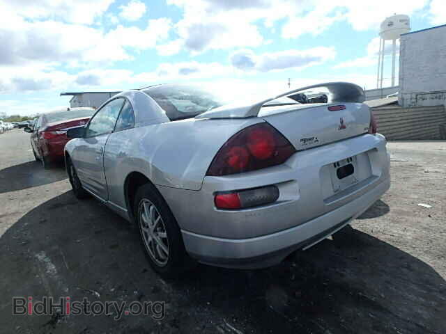 2001 MITSUBISHI ECLIPSE - VIN: 4A3AC44G71E043200 - Photo 3