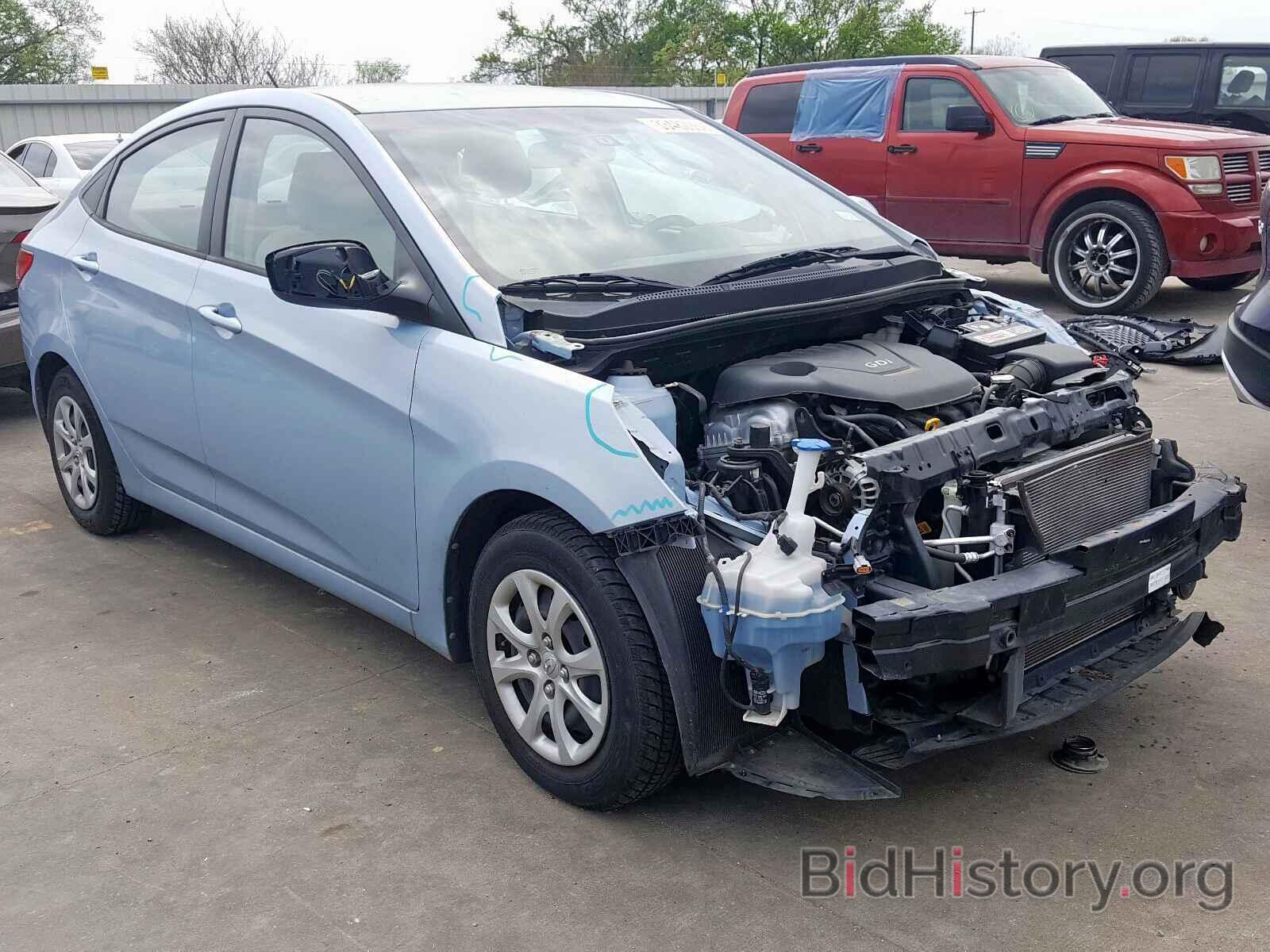 Photo KMHCT4AE6EU712725 - HYUNDAI ACCENT 2014