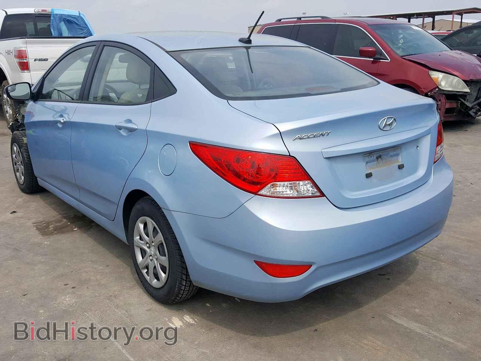 2014 HYUNDAI ACCENT - VIN: KMHCT4AE6EU712725 - Фото 3