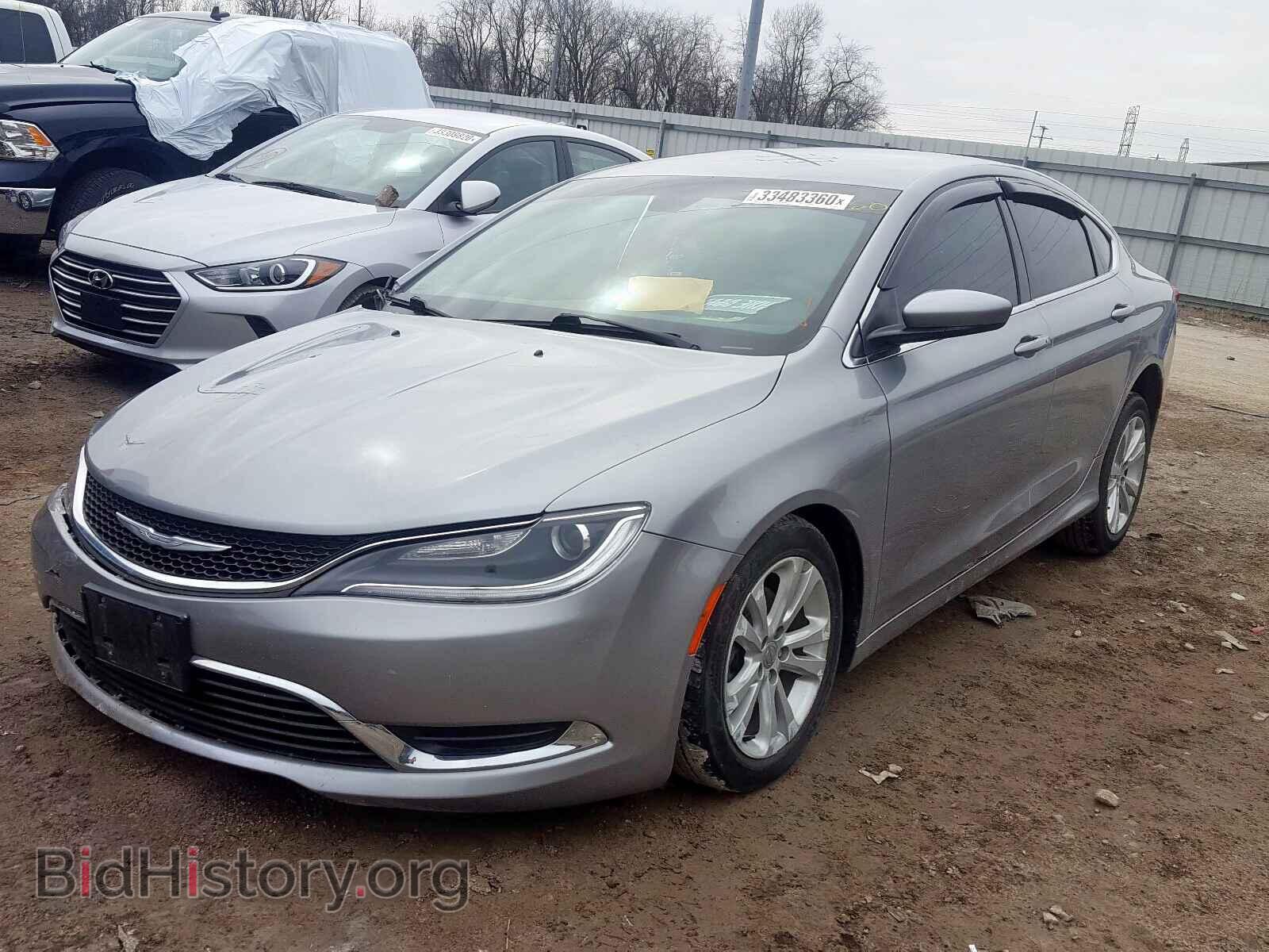 2016 CHRYSLER 200 - VIN: 1C3CCCAB6GN169463 - Фото 2