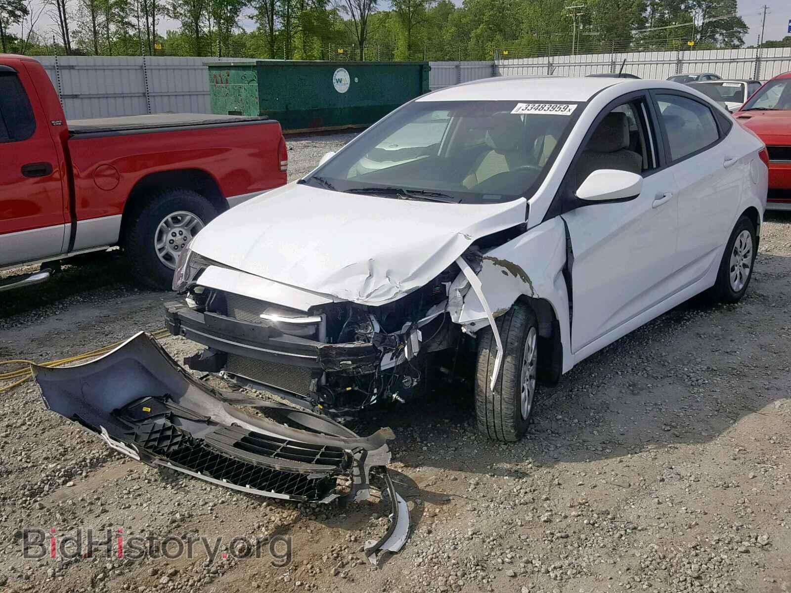 2017 HYUNDAI ACCENT - VIN: KMHCT4AE0HU339704 - Фото 2