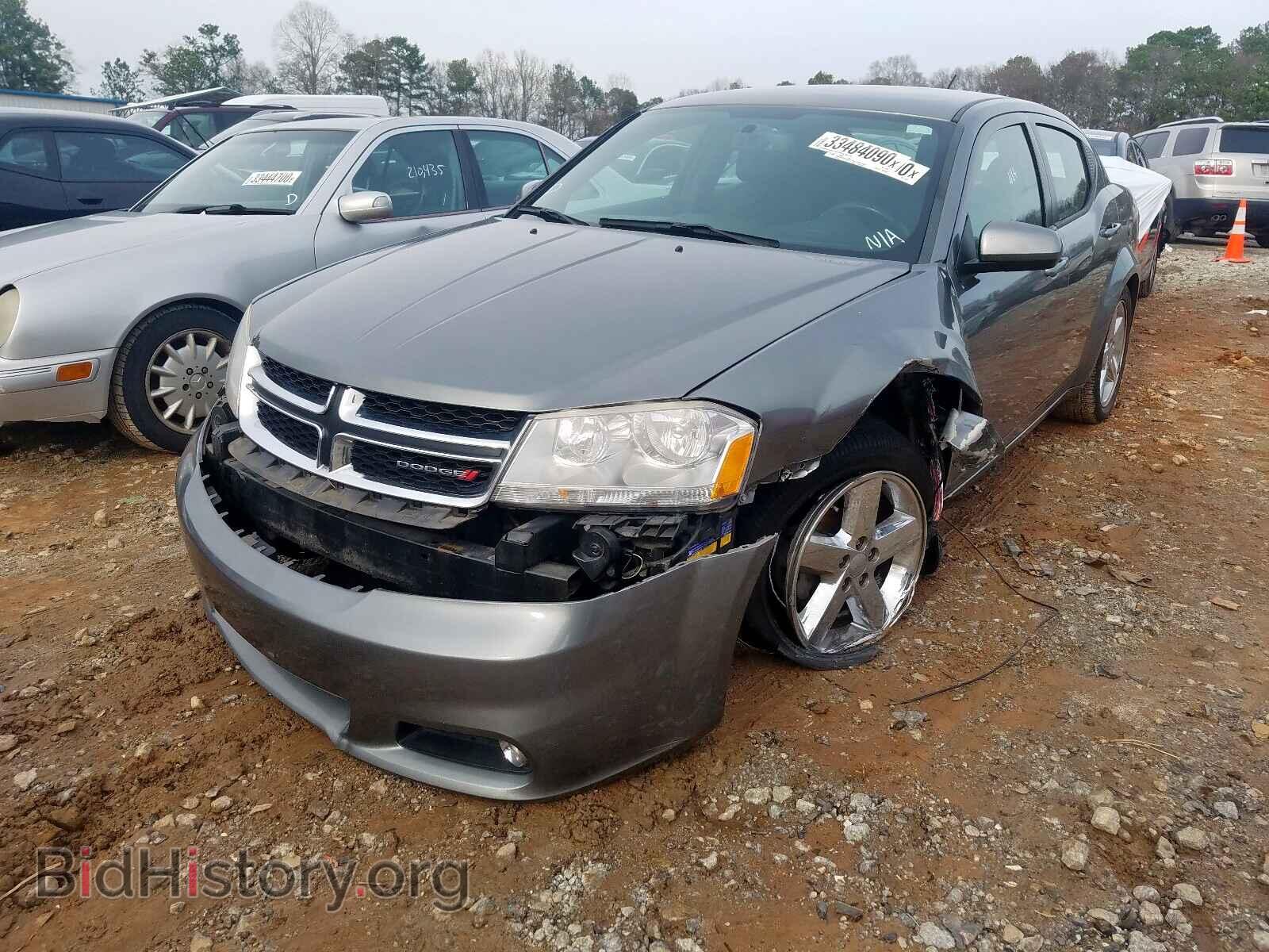 2013 DODGE AVENGER - VIN: 1C3CDZCB4DN610452 - Фото 2