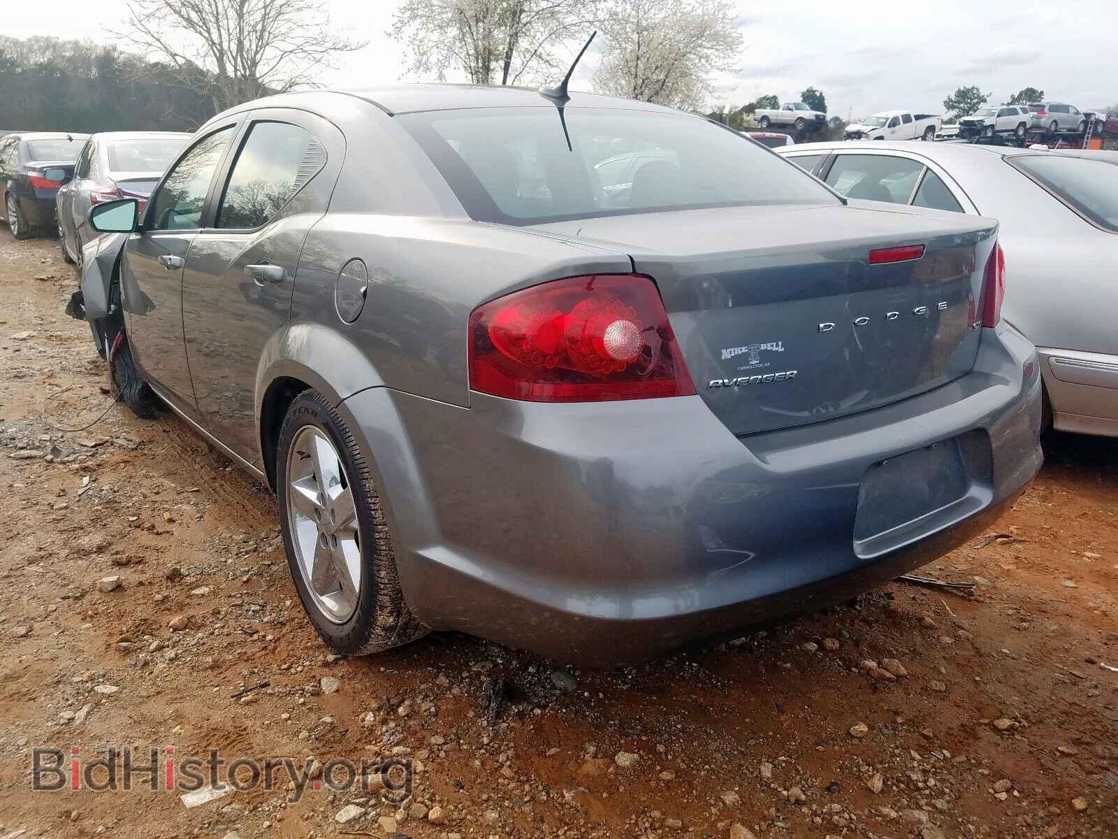 2013 DODGE AVENGER - VIN: 1C3CDZCB4DN610452 - Фото 3