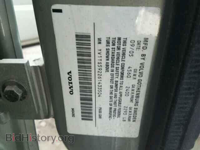 2006 VOLVO S80 - VIN: YV1TS592261433504 - Photo 10