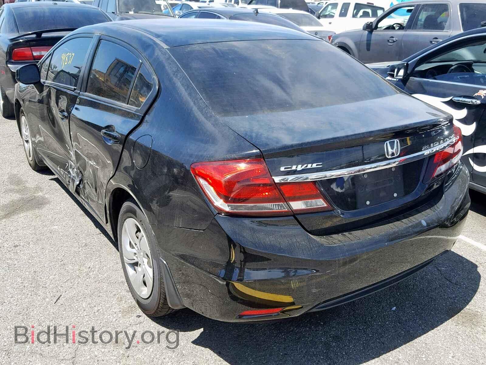 2013 HONDA CIVIC LX - VIN: 19XFB2F55DE229662 - Фото 3