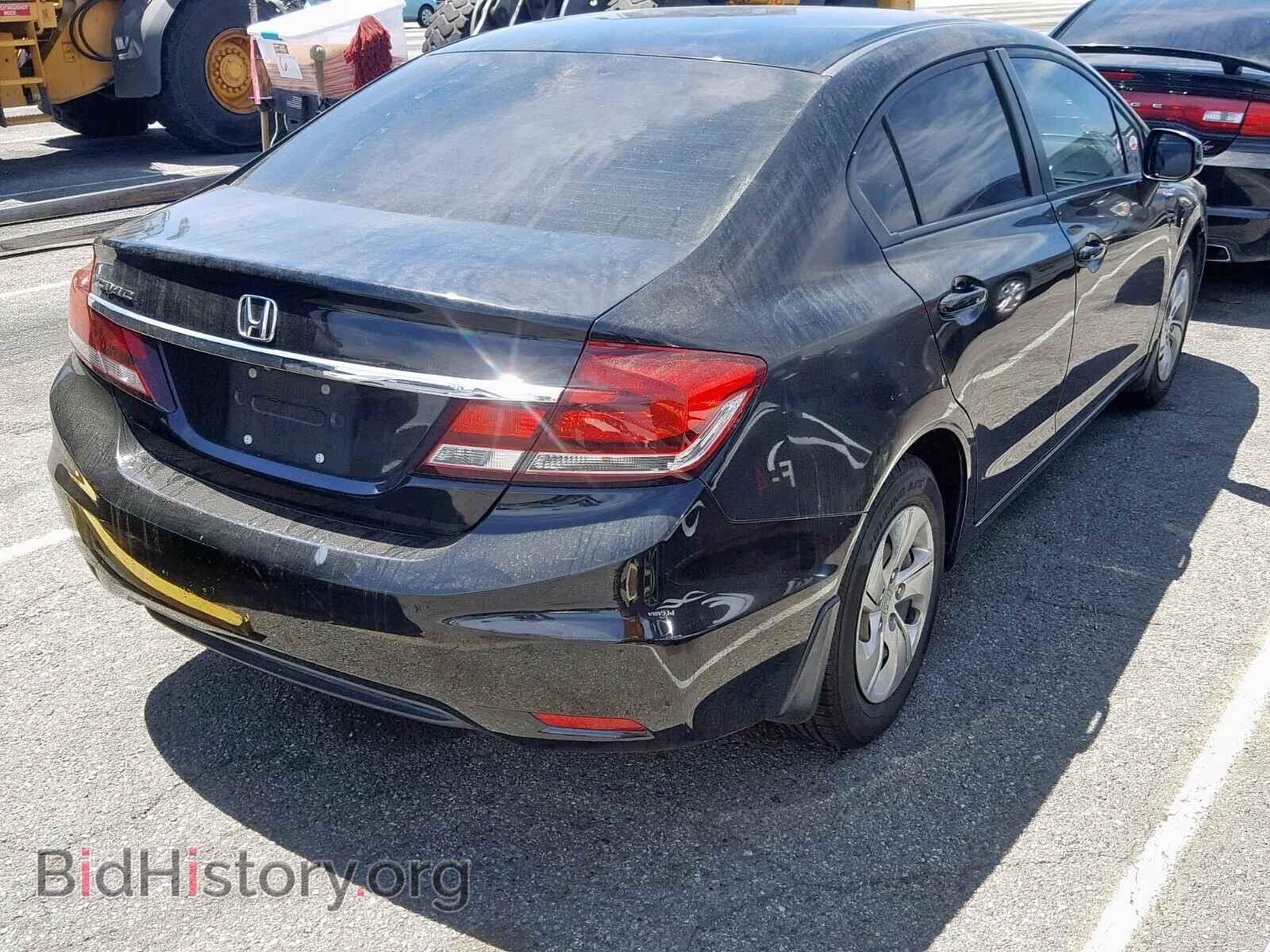 2013 HONDA CIVIC LX - VIN: 19XFB2F55DE229662 - Фото 4