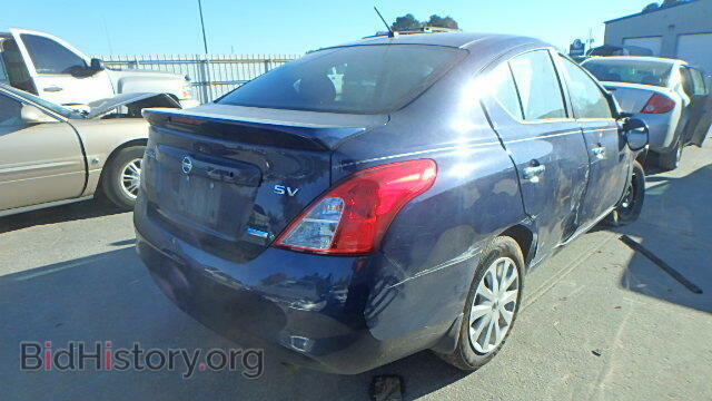 2013 NISSAN VERSA - VIN: 3N1CN7AP1DL842876 - Фото 4