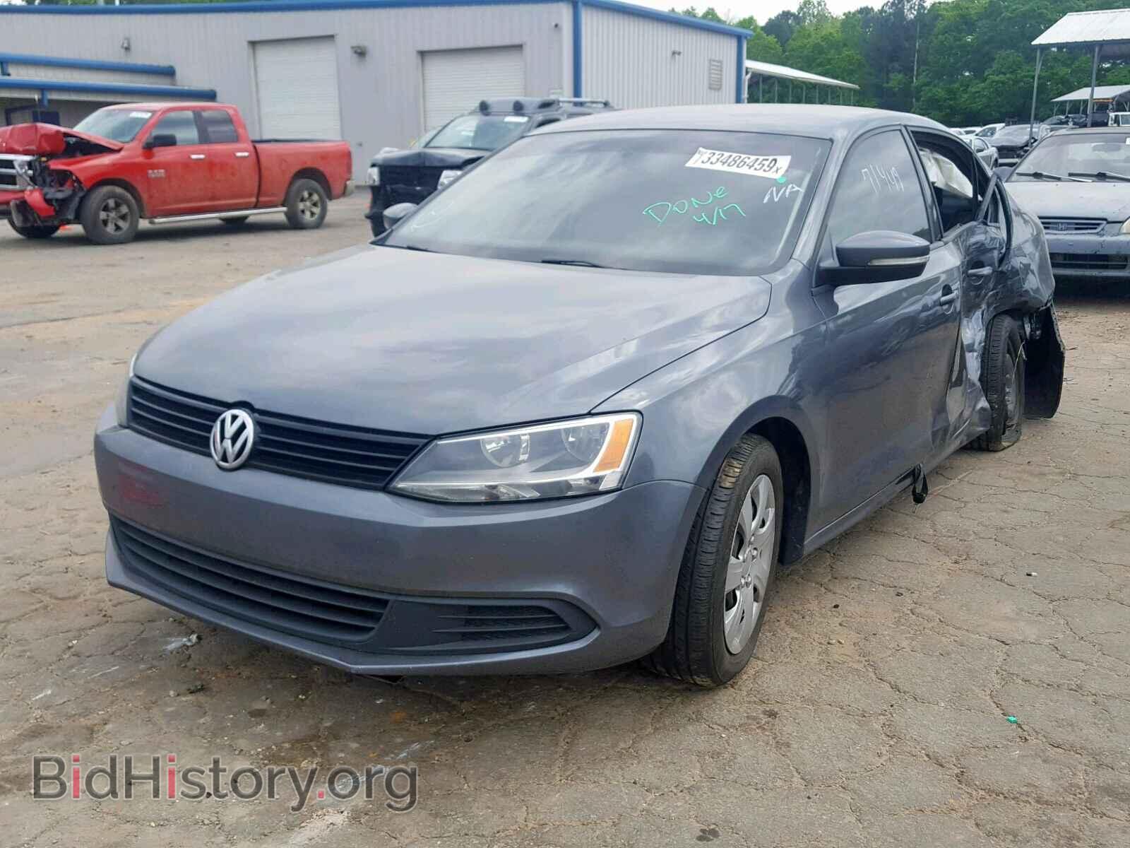 2014 VOLKSWAGEN JETTA - VIN: 3VWD07AJ7EM370039 - Фото 2