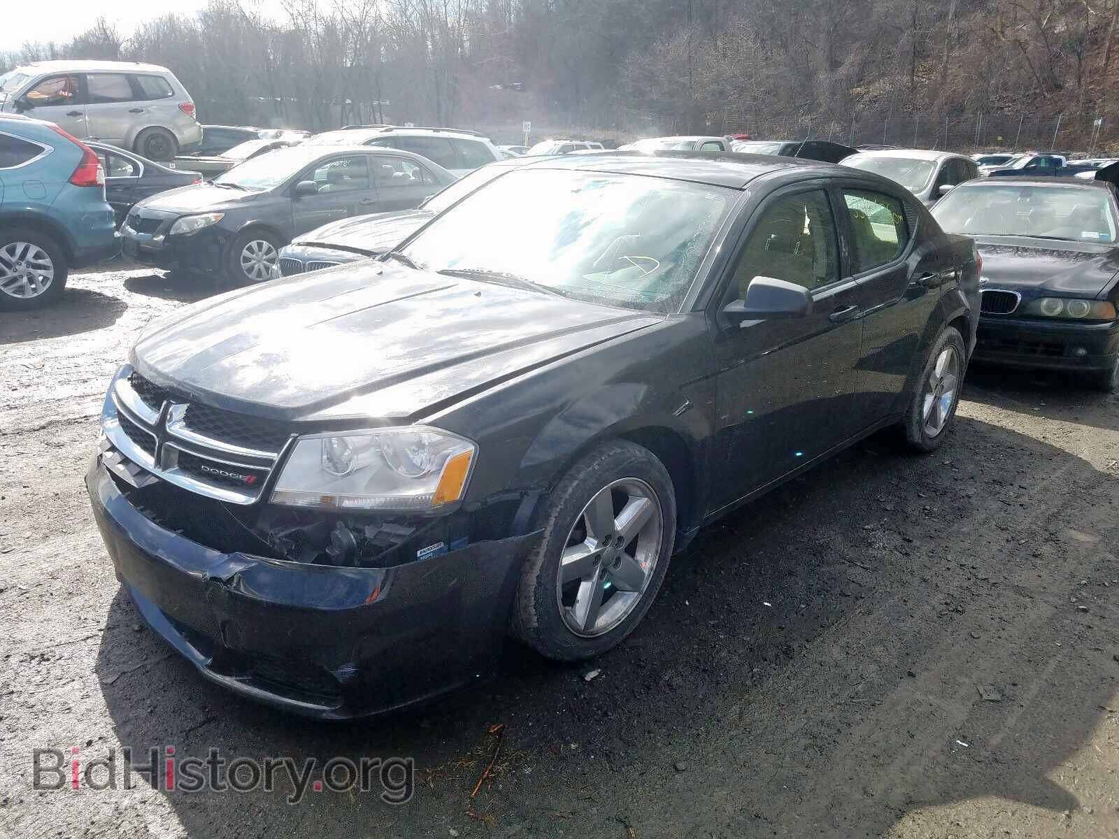 2014 DODGE AVENGER - VIN: 1C3CDZAB0EN109854 - Фото 2