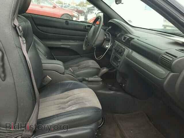 2004 CHRYSLER SEBRING - VIN: 1C3EL55R64N218524 - Фото 5