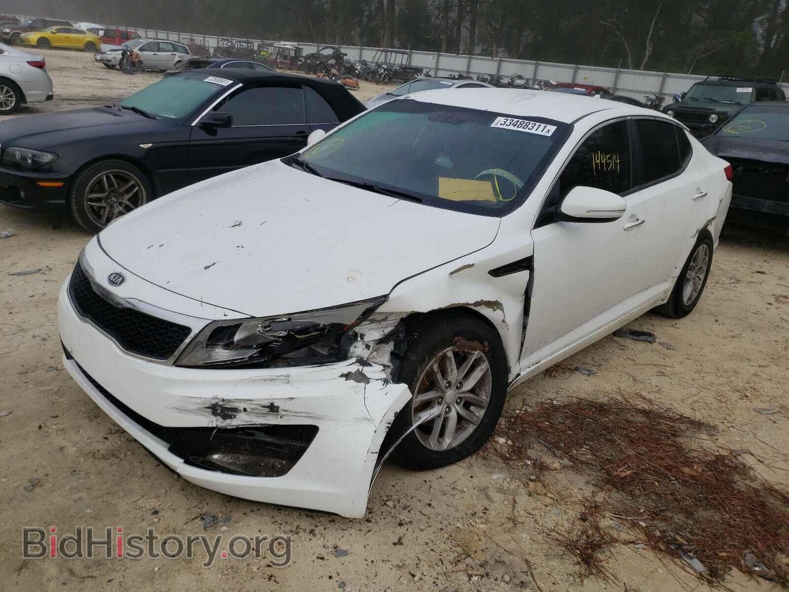 2012 KIA OPTIMA - VIN: 5XXGM4A75CG005204 - Фото 2