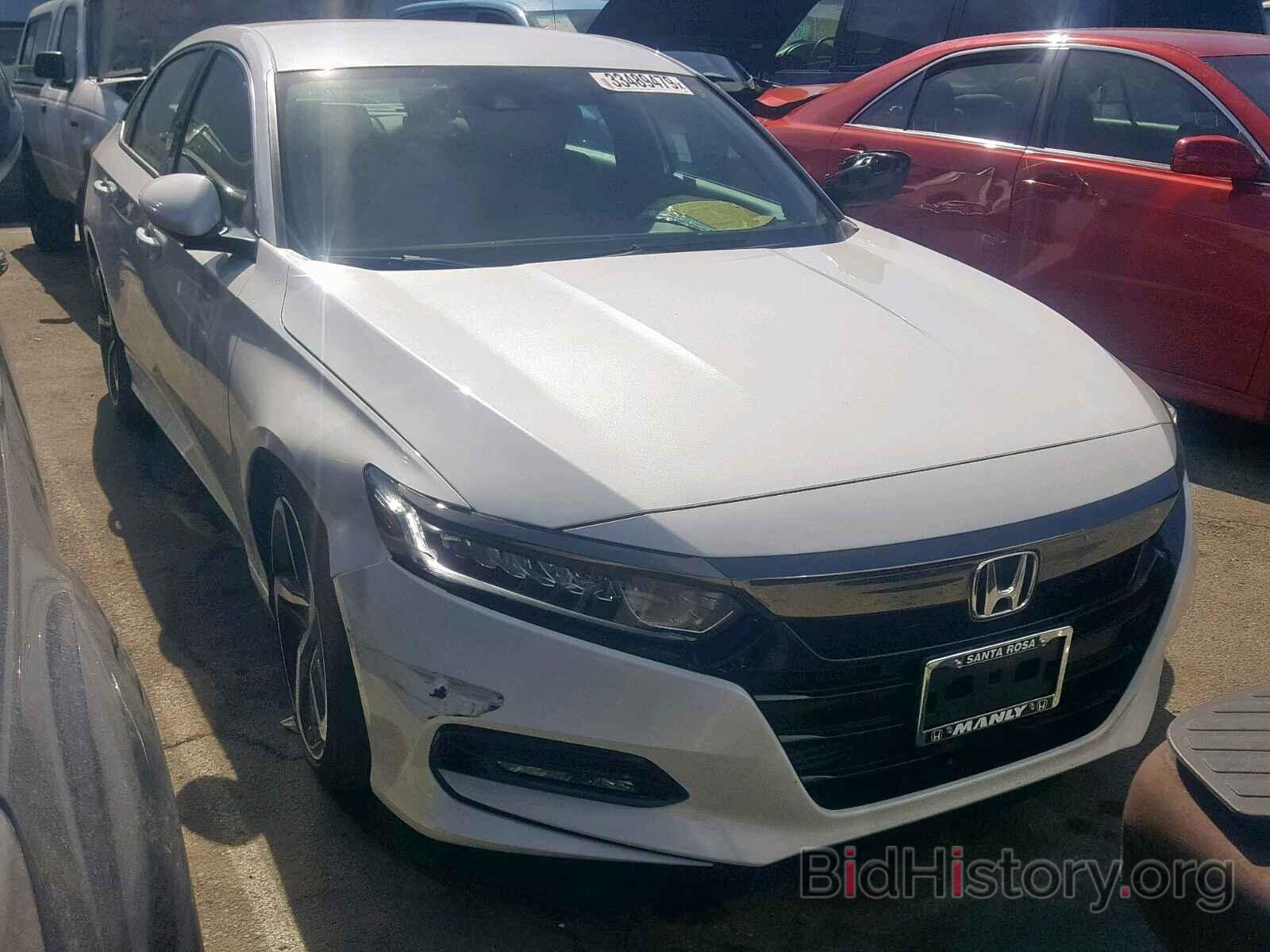 Photo 1HGCV1F37JA237233 - HONDA ACCORD SPO 2018