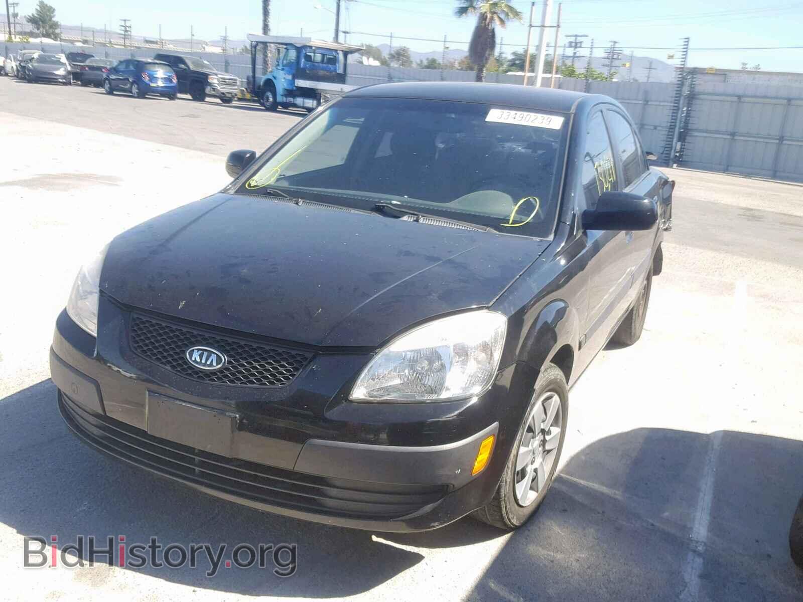 2007 KIA RIO BASE - VIN: KNADE123876195933 - Фото 2