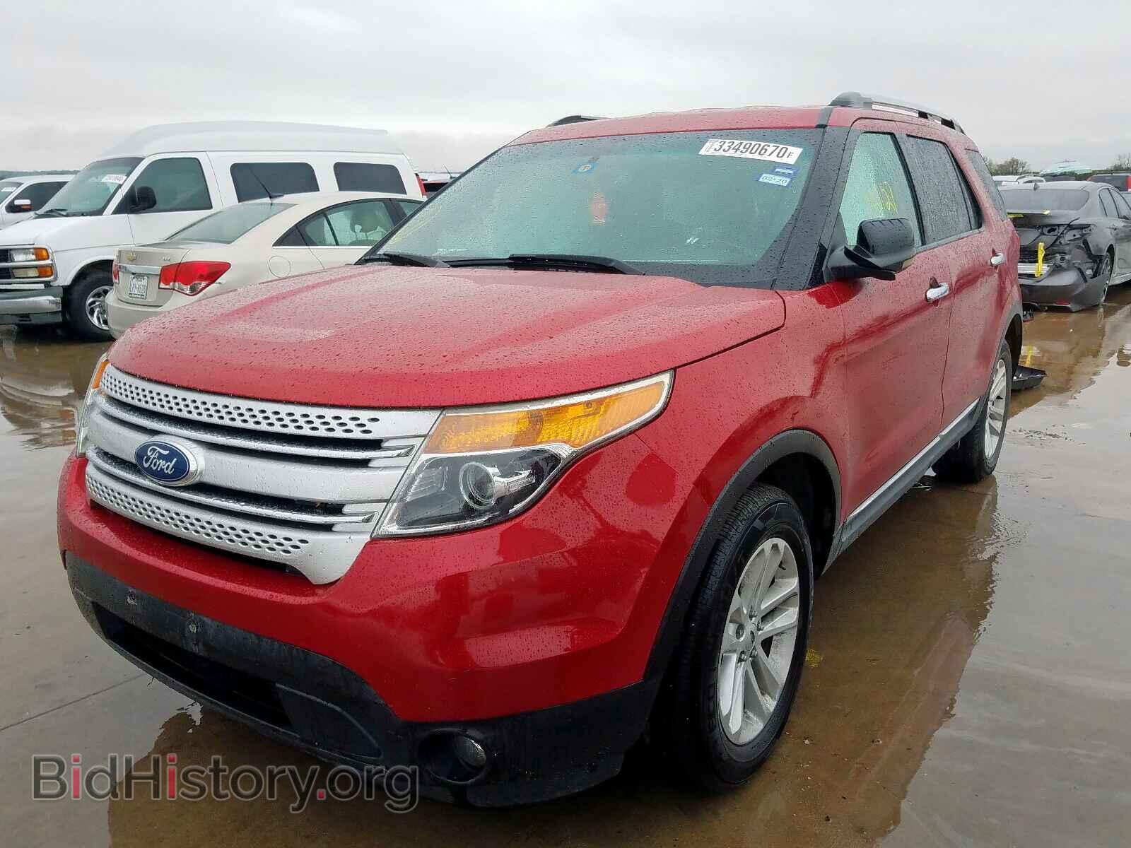 2012 FORD EXPLORER - VIN: 1FMHK8D8XCGA32845 - Фото 2