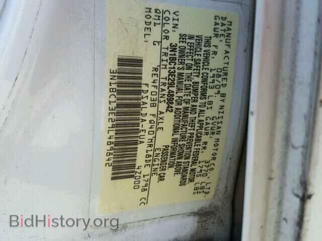 2009 NISSAN VERSA - VIN: 3N1BC13E29L489842 - Фото 10