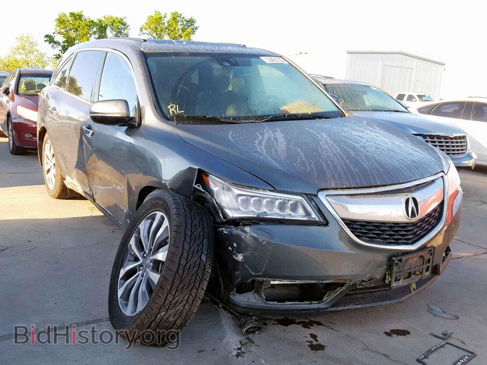Фотография 5FRYD4H45EB011475 - ACURA MDX 2014