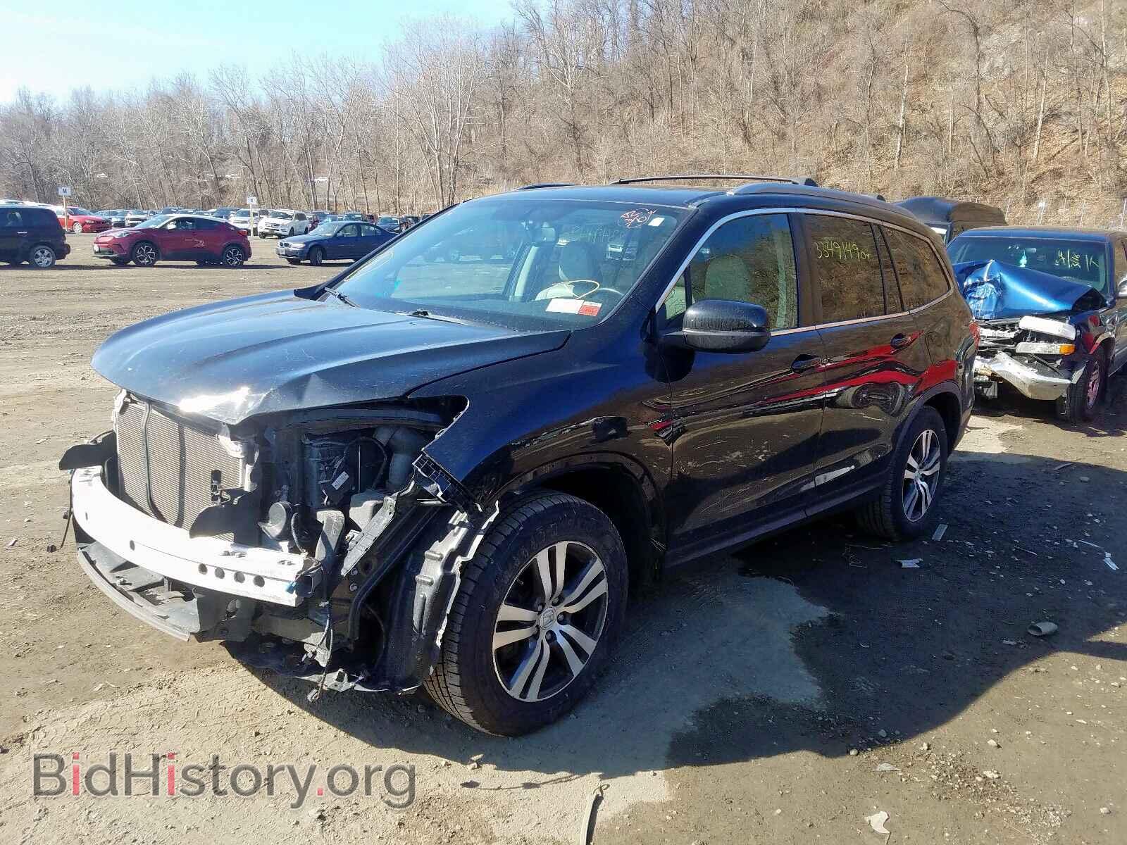 2016 HONDA PILOT - VIN: 5FNYF6H56GB005719 - Фото 2